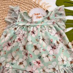 Inverno 2025 - Vestido Floral Regata - Verde