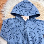  INVERNO 2025 - Conj. Jaqueta e Calça em Moletom Tigres - Azul