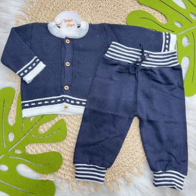 Kit Algodão Doce - Azul Marinho