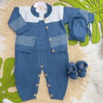 Kit Algodão Doce - Azul Jeans 