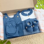 Kit Algodão Doce - Azul Jeans 