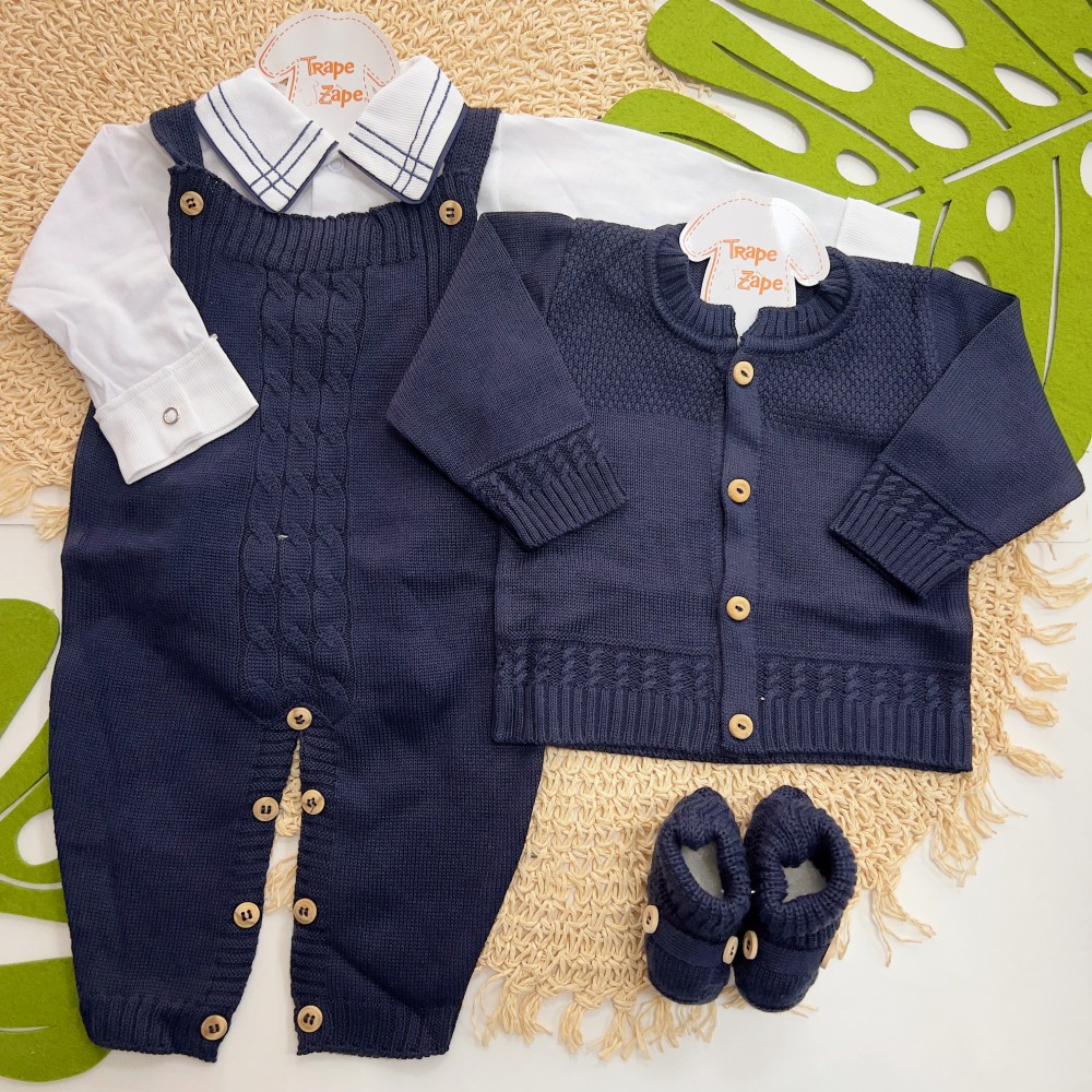 Kit Marshmallow - Azul Marinho Novo