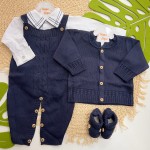 Kit Marshmallow - Azul Marinho Novo