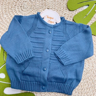 Kit Mauricinho - Azul Jeans Gola Linha e Asterisco 