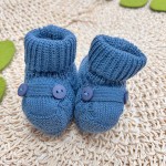 Kit Mauricinho - Azul Jeans Gola Linha e Asterisco 