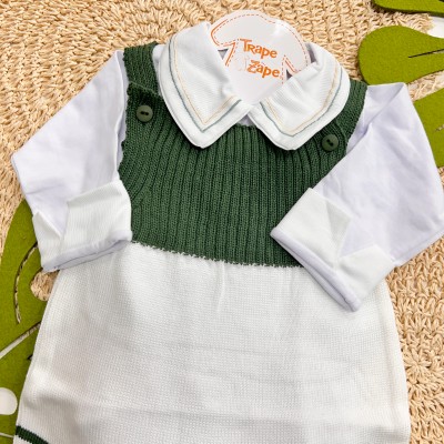 Kit Mauricinho - Verde Gola Linhas