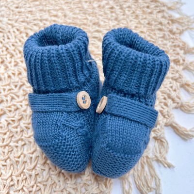 Kit Mauricinho - Azul Jeans Gola Ursinho Vies e Ramo