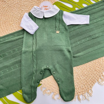 Saída de Maternidade-  Príncipe - Verde Militar