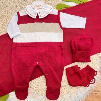 Saída de Maternidade Kayky - Vermelho