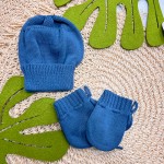  Saída Maternidade Theodoro - Azul Jeans e Bege