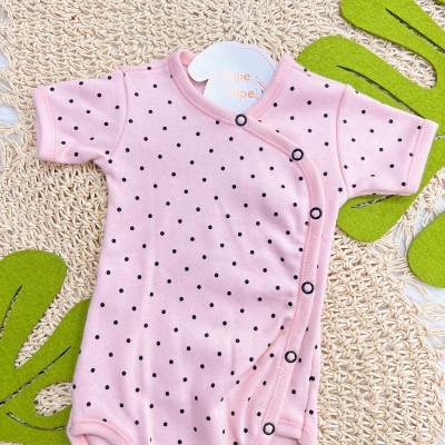 Body kimono M/c Rose Poa Preto