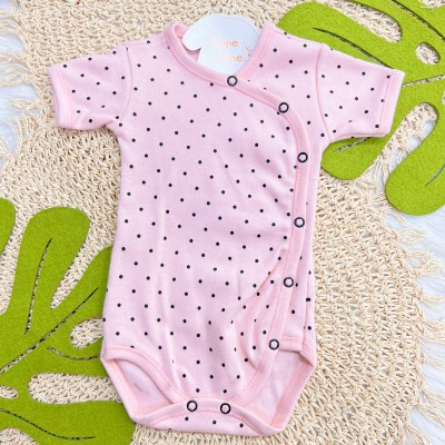 Body kimono M/c Rose Poa Preto