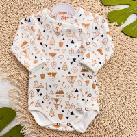  Body Kimono M/l Cabana ferrugem e marinho