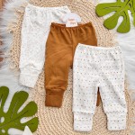  Kit 3 calças- Ursinhos, ferrugem, cachorrinho