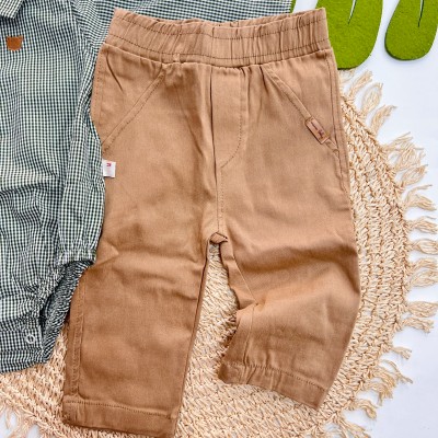  Inverno 2025 - Conj. Body Camisa Xadrez e Calça - Verde e Marrom