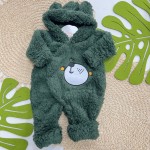 Inverno 2025 - Macacão Urso em Soft com Capuz - Verde
