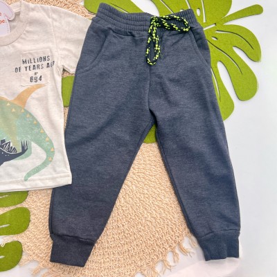 Inverno 2025 - Conj. Blusa em Linho Millions Of Years Ago e Calça - Areia e Chumbo