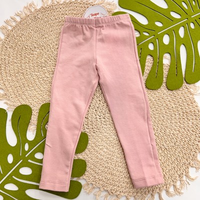 Inverno 2025 - Conj. Passarinhas Blusa com Botões e Calça Legging - Rosa
