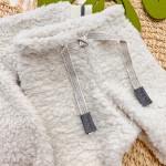Inverno 2025 - Conj. Coala pelinho off-white e mescla