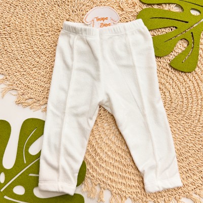  Inverno 2025 - Conj. Casaco em Tweed e Calça em Plush - Rose e Branco
