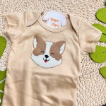 Inverno 2025 - Conj. Jaqueta em Soft, Body Dog e Calça - Marrom e Preto