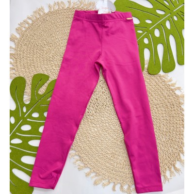Inverno 2025 - Conj. Casaco em Moletom Laço e Calça Legging - Off White e Pink