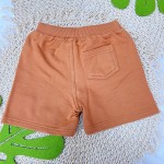 Verão 24/25 - Conj. Blusa SK8BRDNG e Short em Moletinho - Azul Marinho e Ferrugem