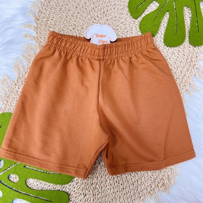  Verão 24/25 - Conj. Blusa Freedon com Motociclete e Short - Preto e Ferrugem