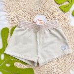 Verão 24/25- Conj. Blusa You Are So Sweet e Short  - Off White e Areia