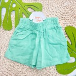 Verão 24/25 - Conj. Regata Arco-Íris com Strass e Short - Verde