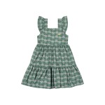 Verão 24/25 - Vestido Regata Florzinhas - Verde