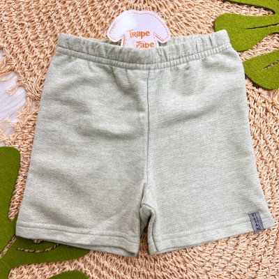 Verão 24/25 - Conj. Regata Listrada Extreme e Short em Moletinho - Verde