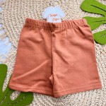 Verão 24/25 - Conj. Camiseta Desert Tour e Short em Moletinho - Marinho e Ferrugem