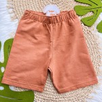 Verão 24/25 - Conj. Camiseta Dreaming e Short em Moletinho - Marinho e Ferrugem