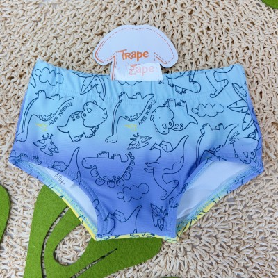  Verão 24/25 - Praia Blusa Roar Tchimbum com Proteção UV50+ e Sunga - Marinho
