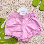  Verão 24/25 - Conj. Batinha Floral com Gola em Lese e Short - Rose