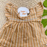 Verão 24/25 - Vestido Regatinha Corações - Caramelo