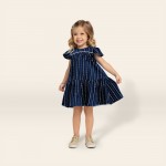 Verão 24/25 - Vestido Regatinha Corações - Azul Marinho 