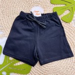 Verão 24/25 - Conj. Camiseta You Are The Best e Short em Moletinho - Mostarda e Preto