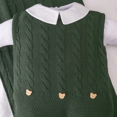 Saída de Maternidade Henry - Verde Militar