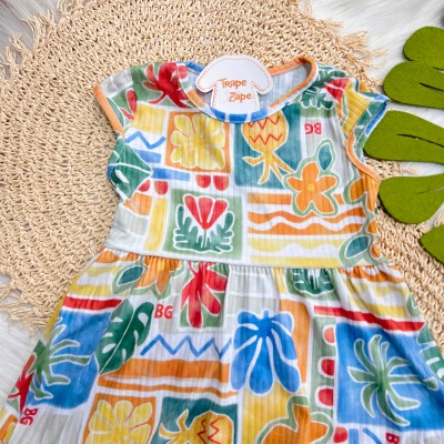 Vestido Tropical Colorido