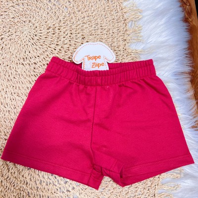 Conj. Blusa Melancias e Short - Vermelho  