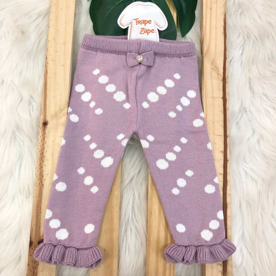 Calça flare Eliz- Lilás