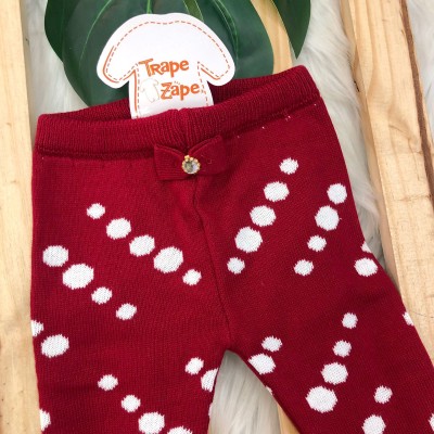Calça flare Eliz- Vermelha
