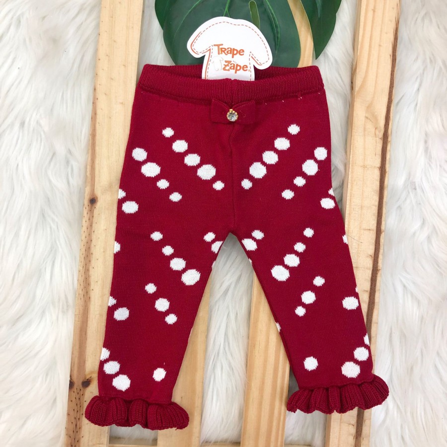 Calça flare Eliz- Vermelha