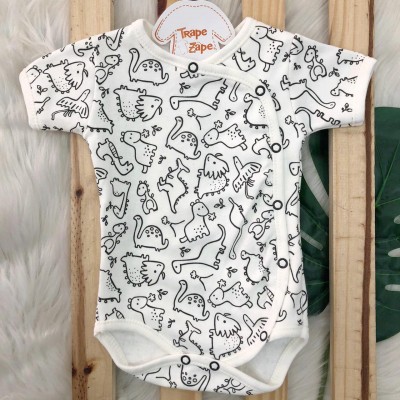Body kimono M/c Dino Off e preto