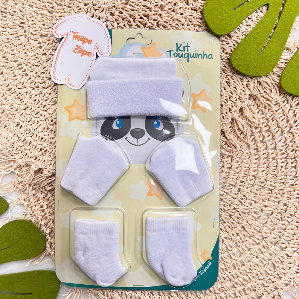 Kit Touquinha - Branco