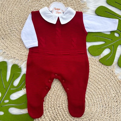 Macacão de André - Vermelho