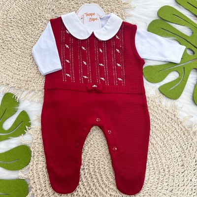 Macacão de Linha Antonela - Vermelho
