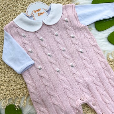 Macacão de Linha Ivone - Rosa